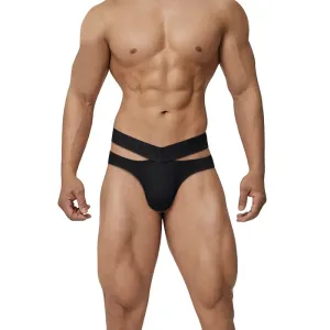 Adannu Men's Cotton Briefs Enhanced Support Pouch Low-Rise Underwear AD795