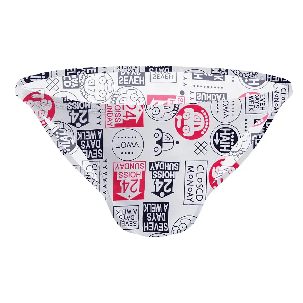Adannu Men's Sexy Mesh Briefs | Anti-Roll Design & Breathable AD7302