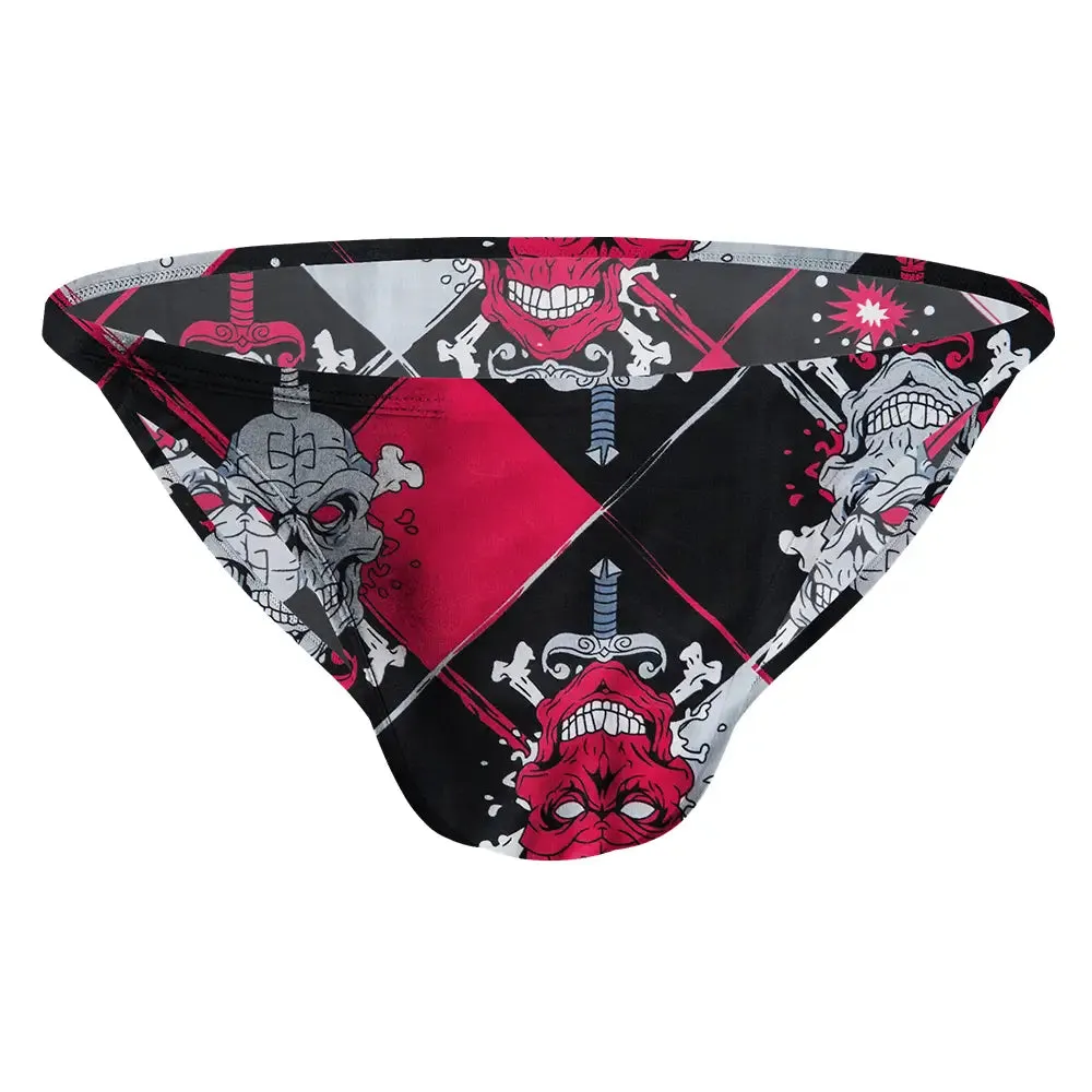 Adannu Men's Sexy Mesh Briefs | Anti-Roll Design & Breathable AD7302