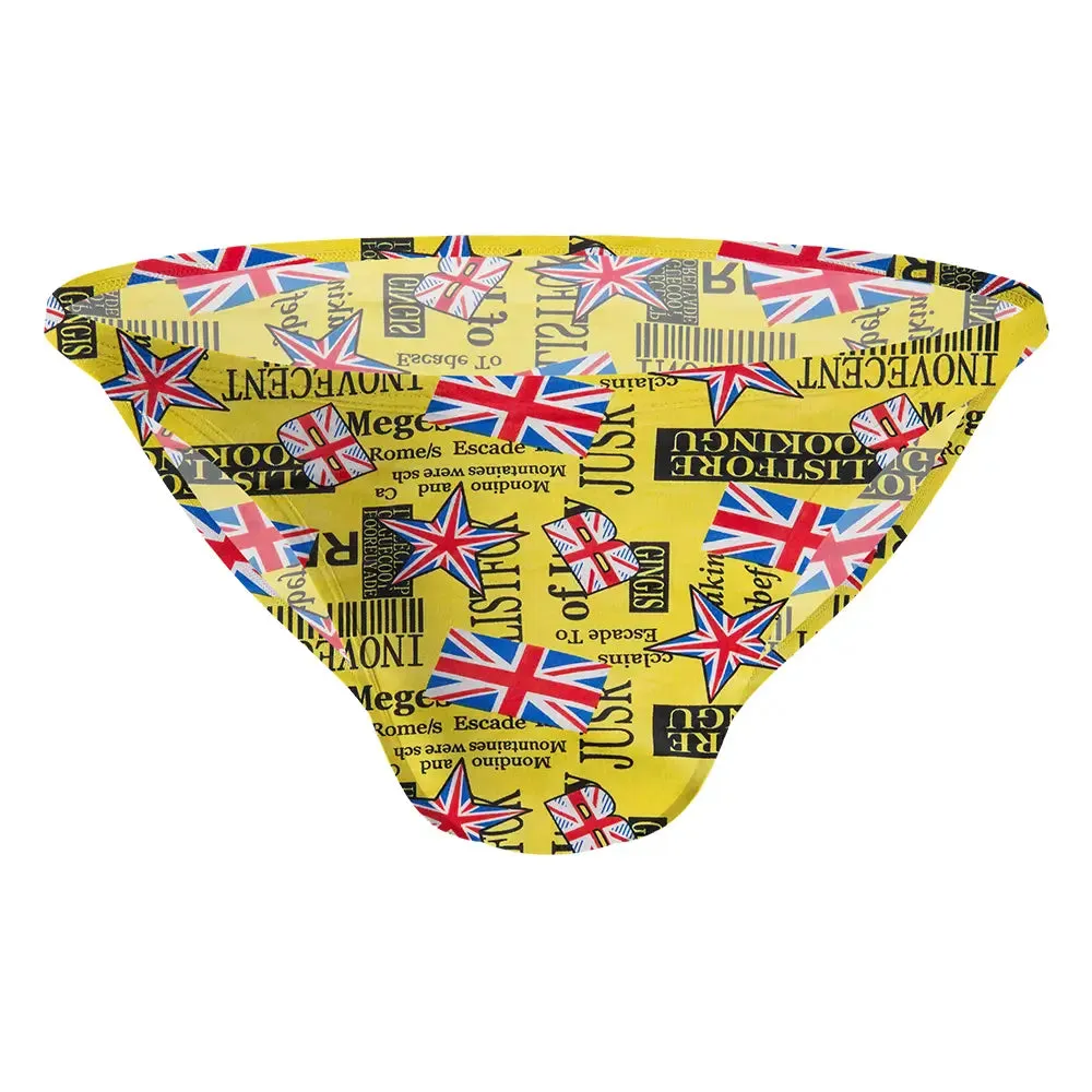 Adannu Men's Sexy Mesh Briefs | Anti-Roll Design & Breathable AD7302