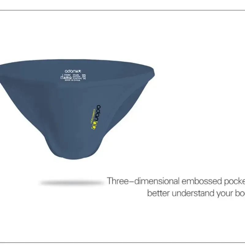 Adannu Men's Soft Briefs Tagless Modal Underwear AD314
