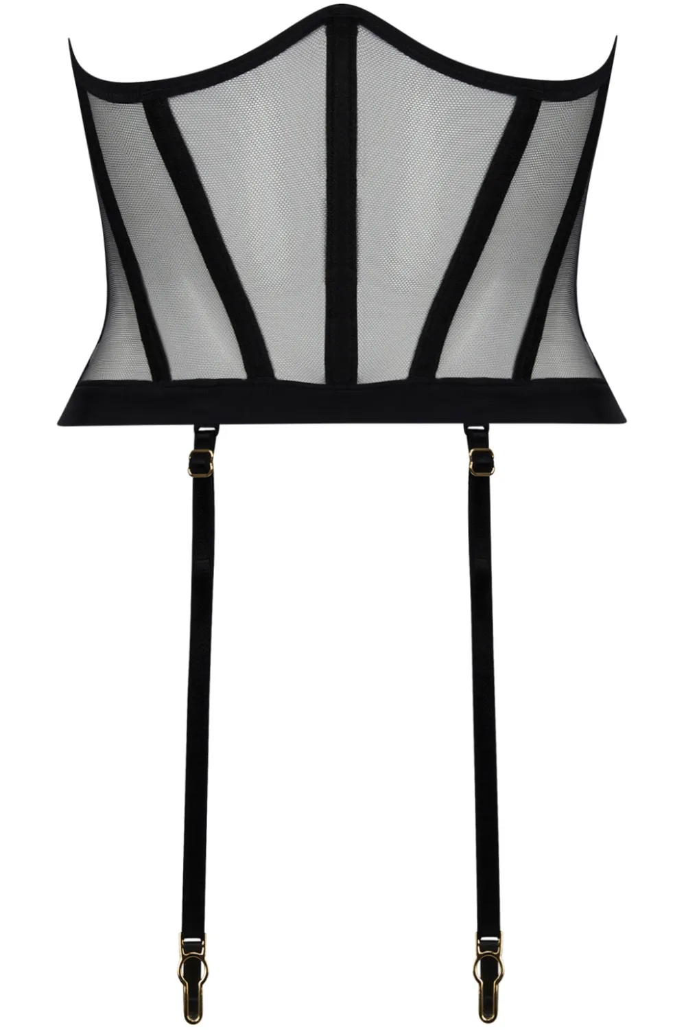 Adorable En Sexy Black Waspie