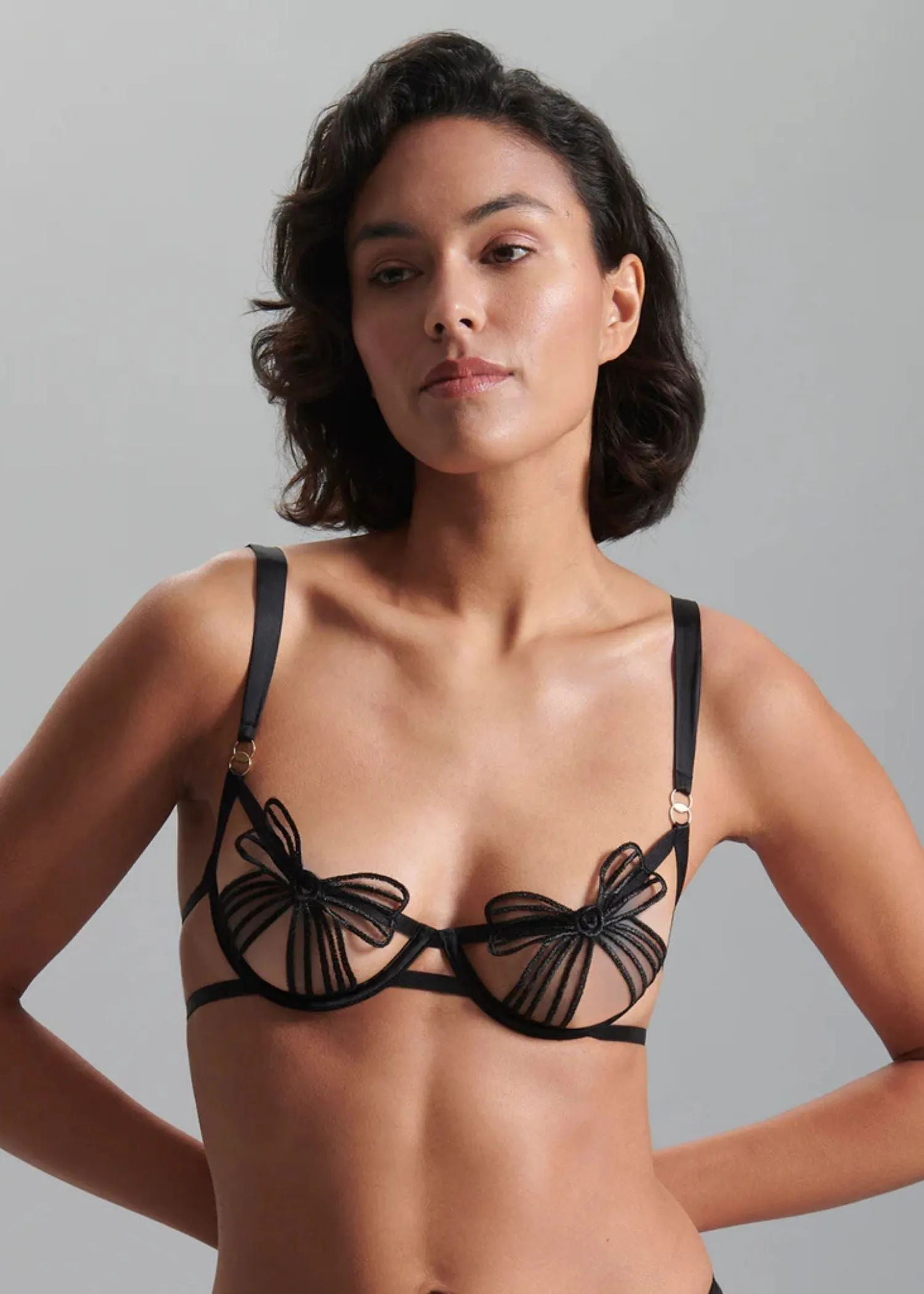 Annabel Wired Bra (Black)