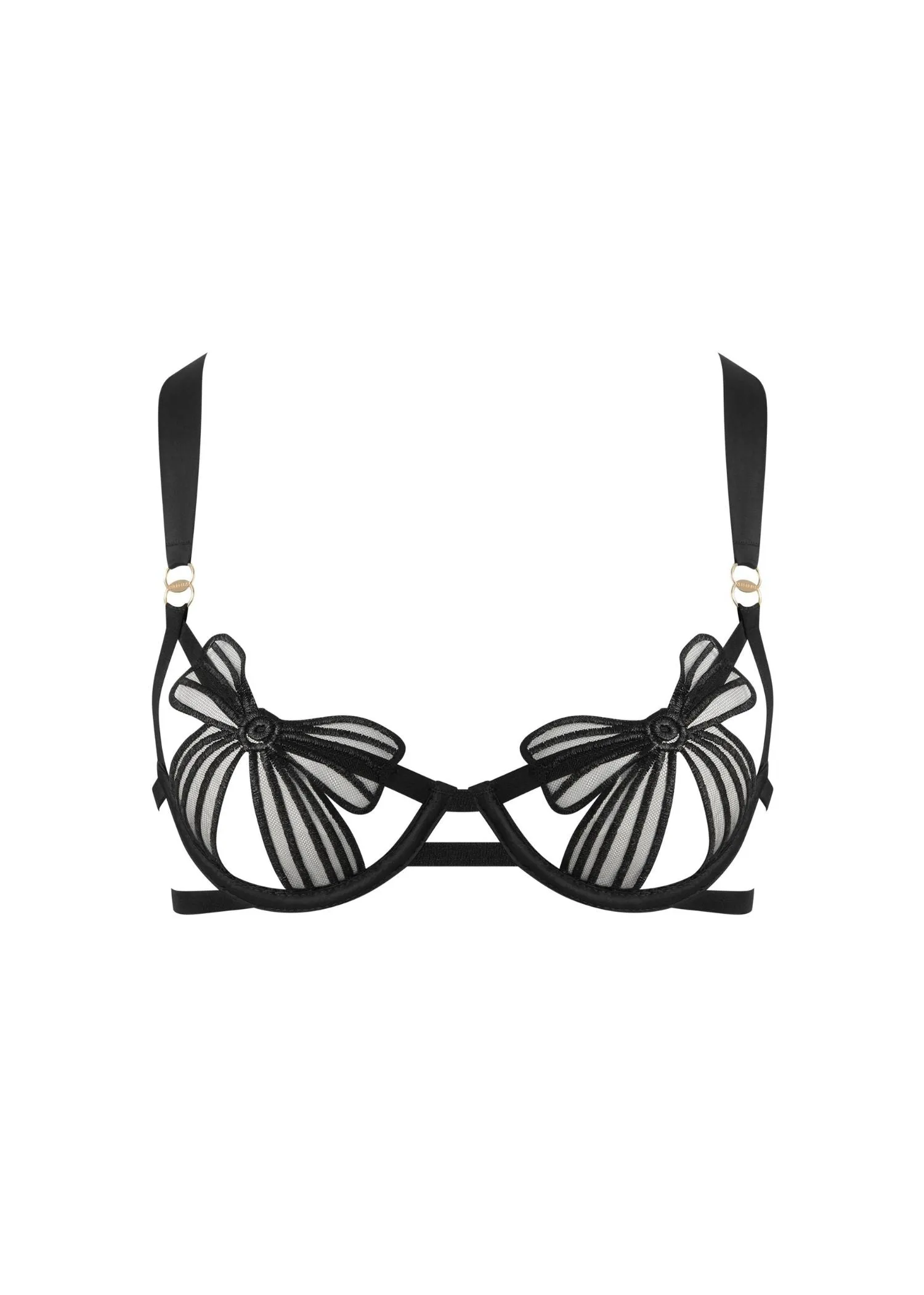 Annabel Wired Bra (Black)