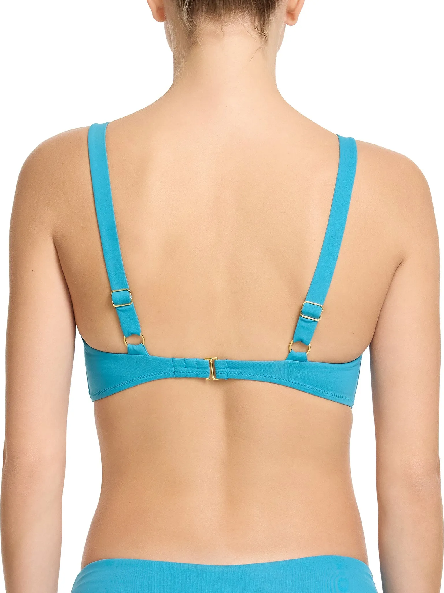 Balconette Bikini Swimsuit Top Tahiti Teal