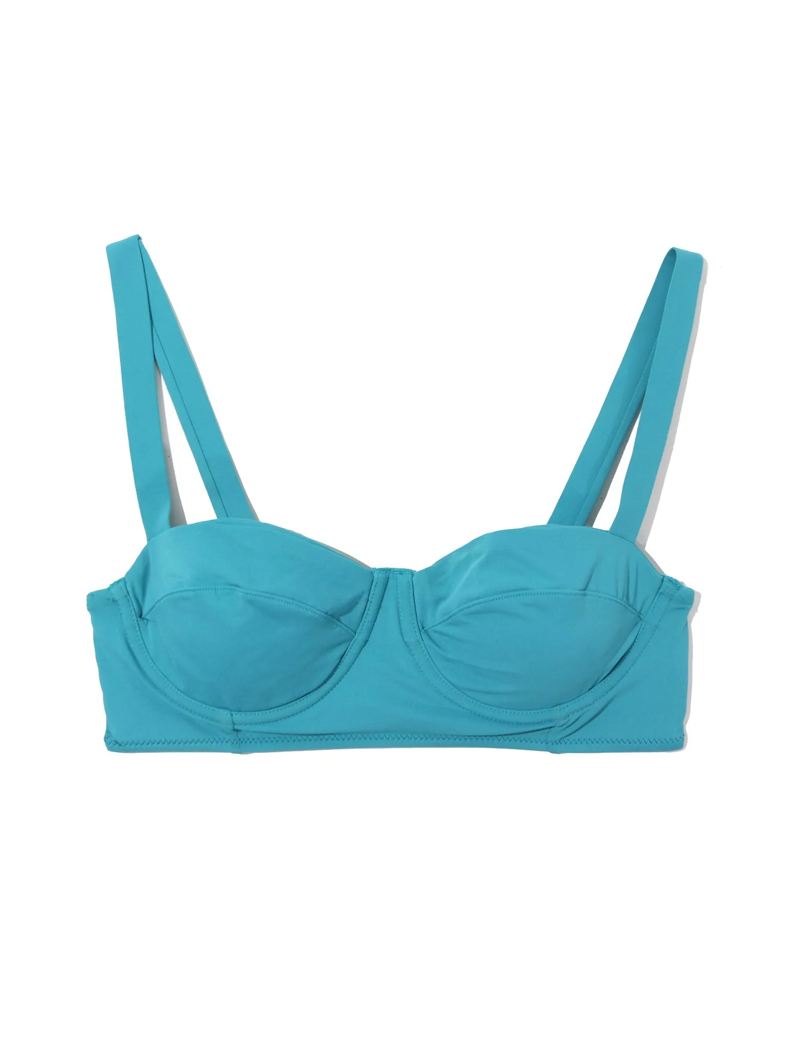 Balconette Bikini Swimsuit Top Tahiti Teal