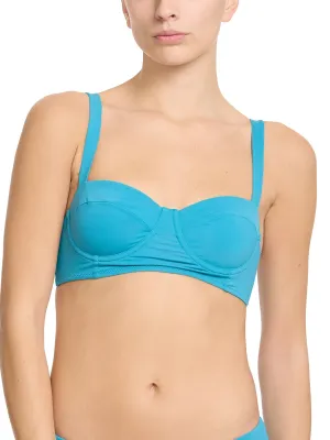 Balconette Bikini Swimsuit Top Tahiti Teal