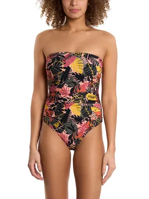 Bandeau One Piece Swimsuit Palm Springs