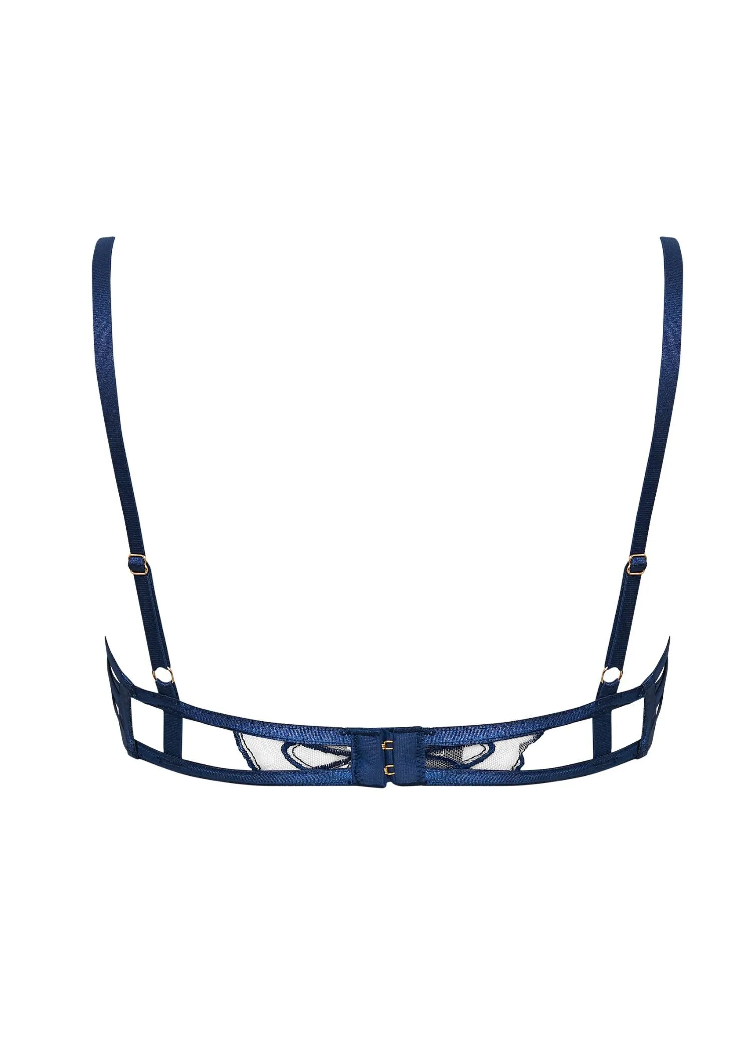 Beatrix Wired Bra (Twilight Blue / Sheer)