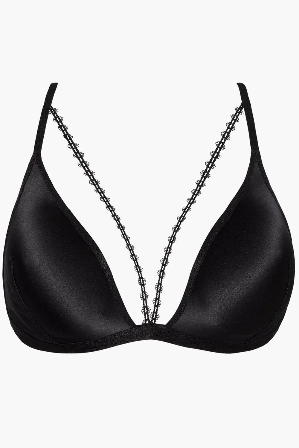 Boîte à Désir Sweet Addiction Satin Triangle Bra