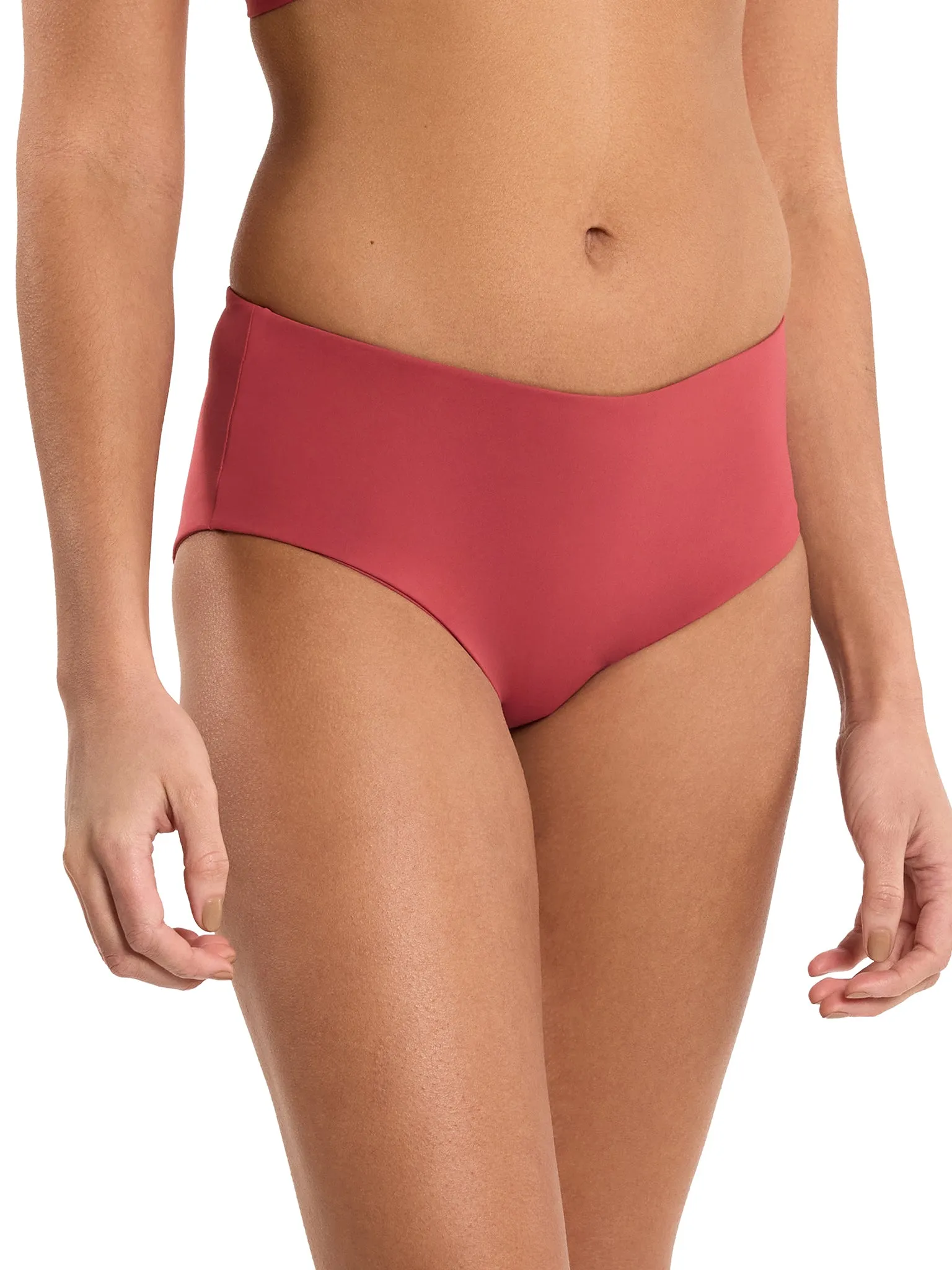 Boyshort Swimsuit Bottom Sunbaked Red