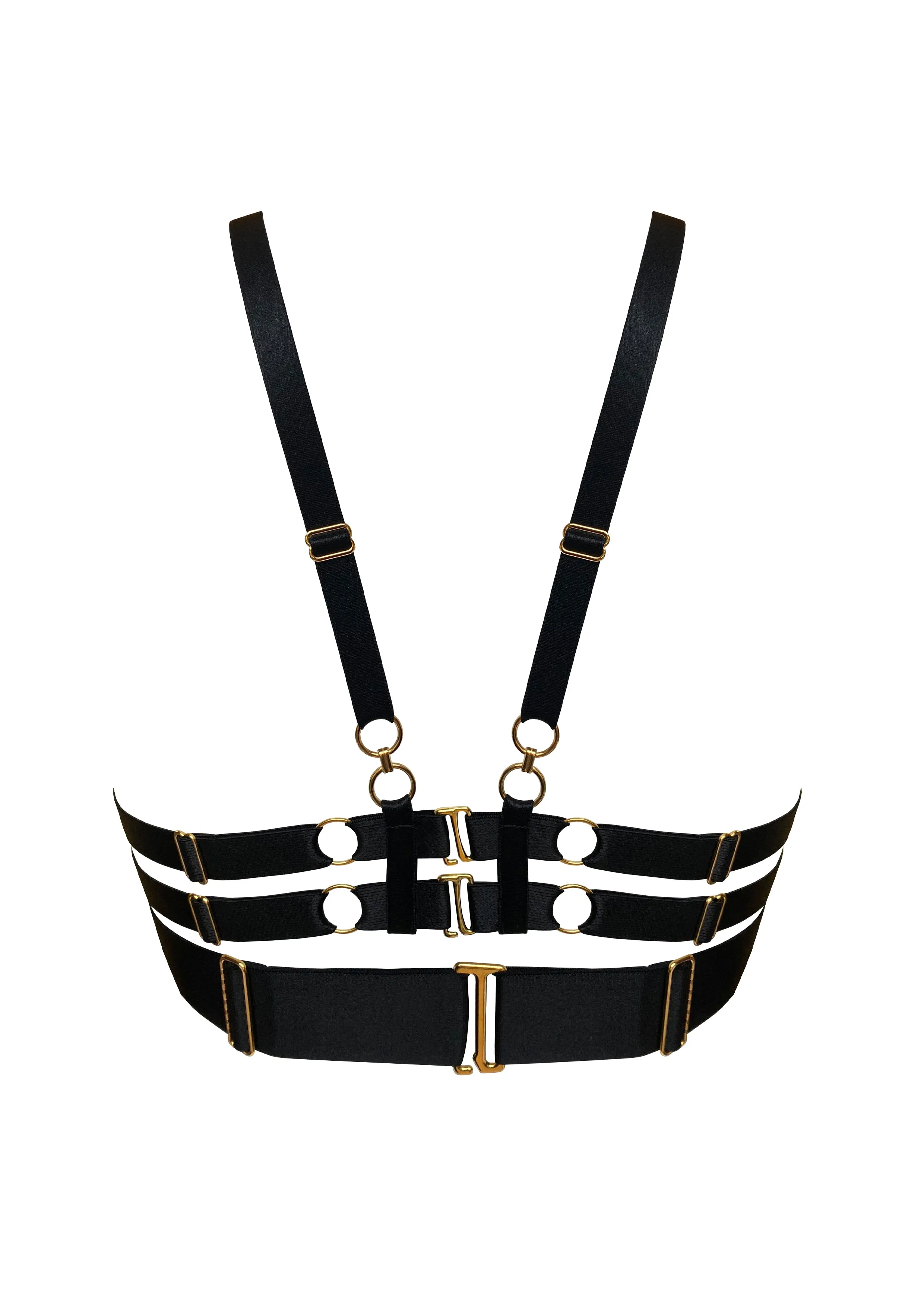 Cadi Balconette Wire Bra Black