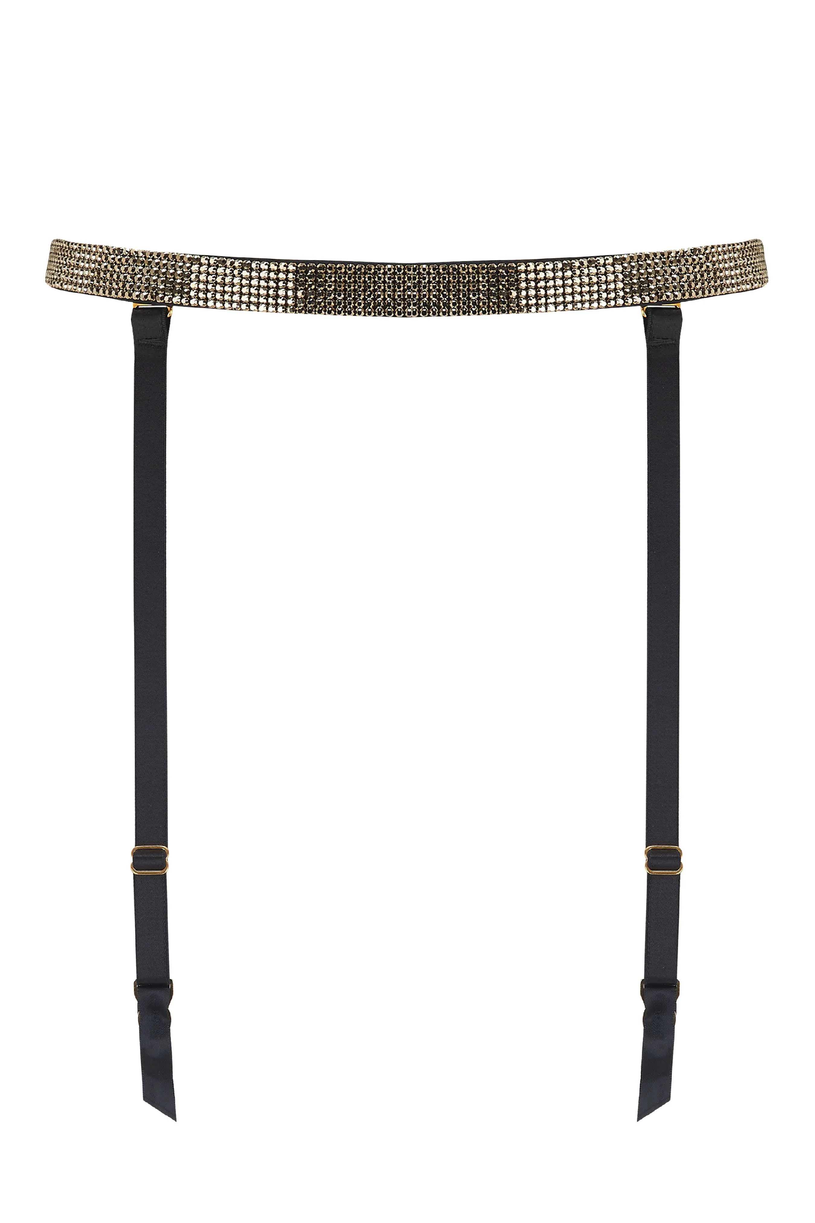 Ciara Crystal Suspender - Gold