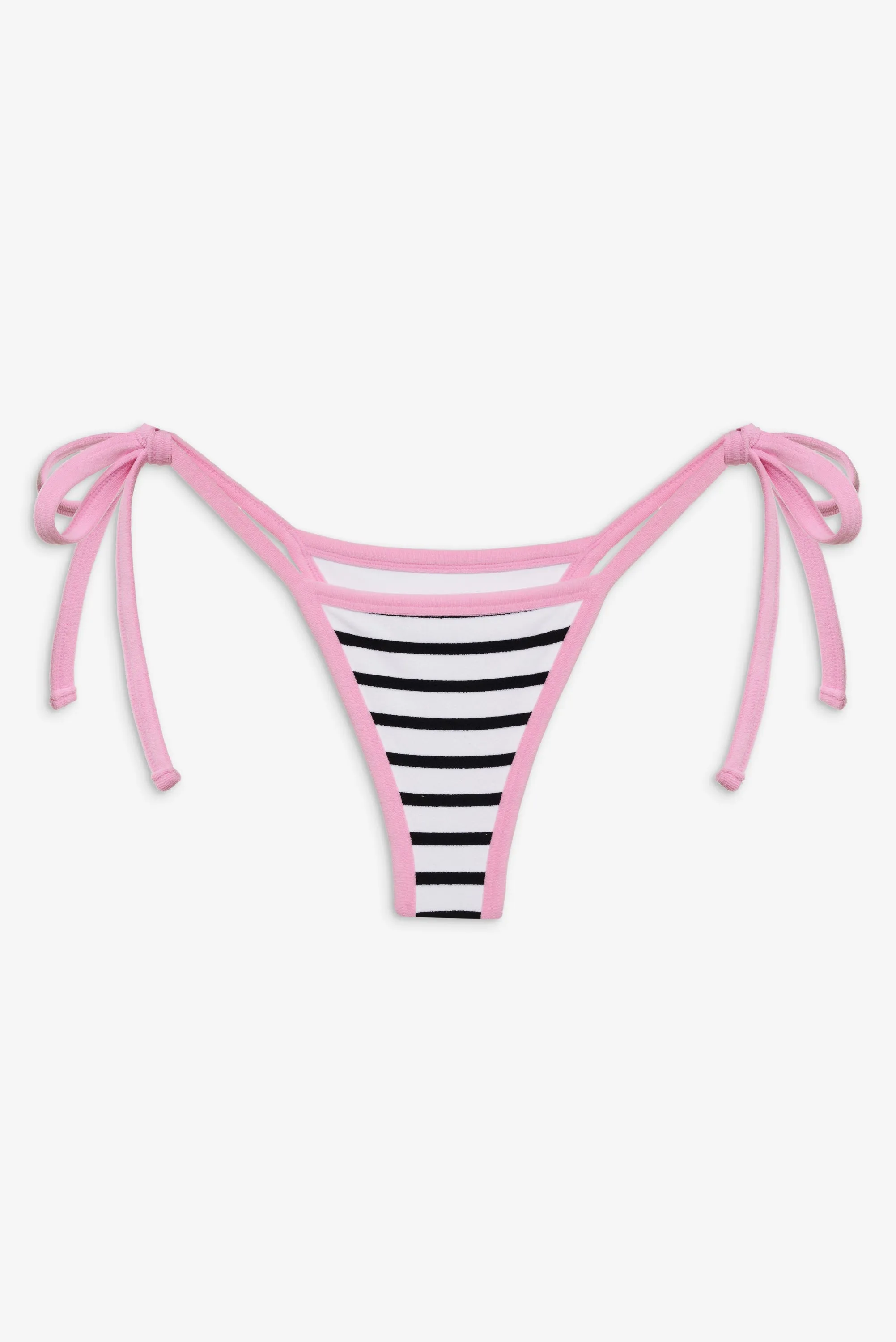 Cruze String Bikini Bottom - Vintage Stripe