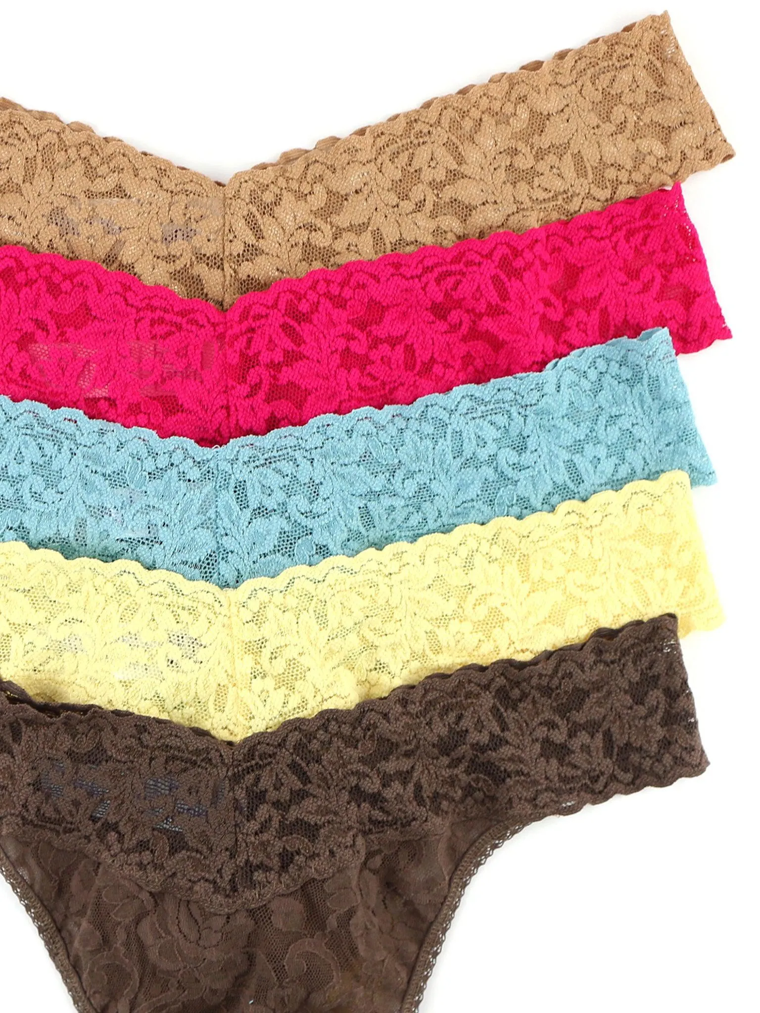 Desire 5-Pack Lace Thongs