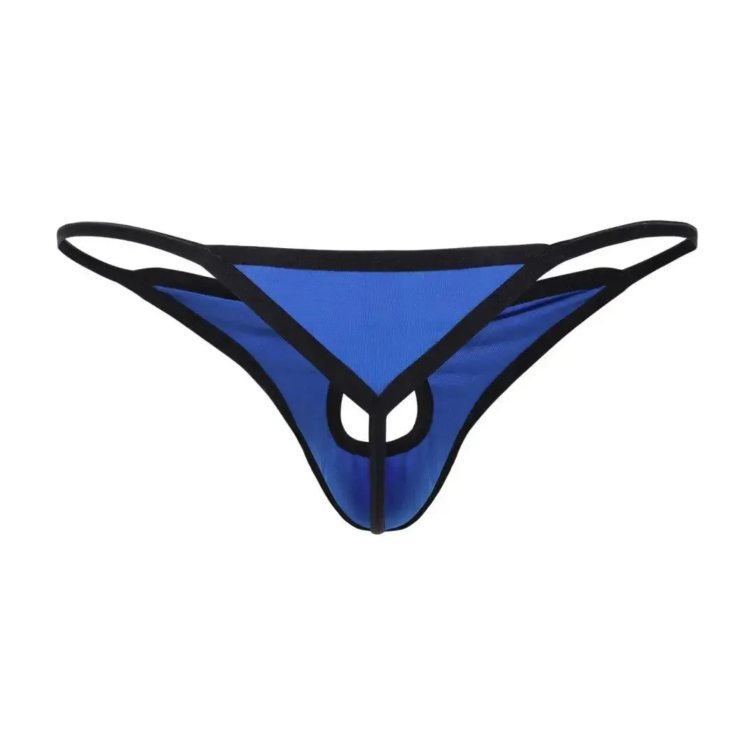 DomiGe Butterfly Male G-String Thong Front Opening Minimal Back Coverage