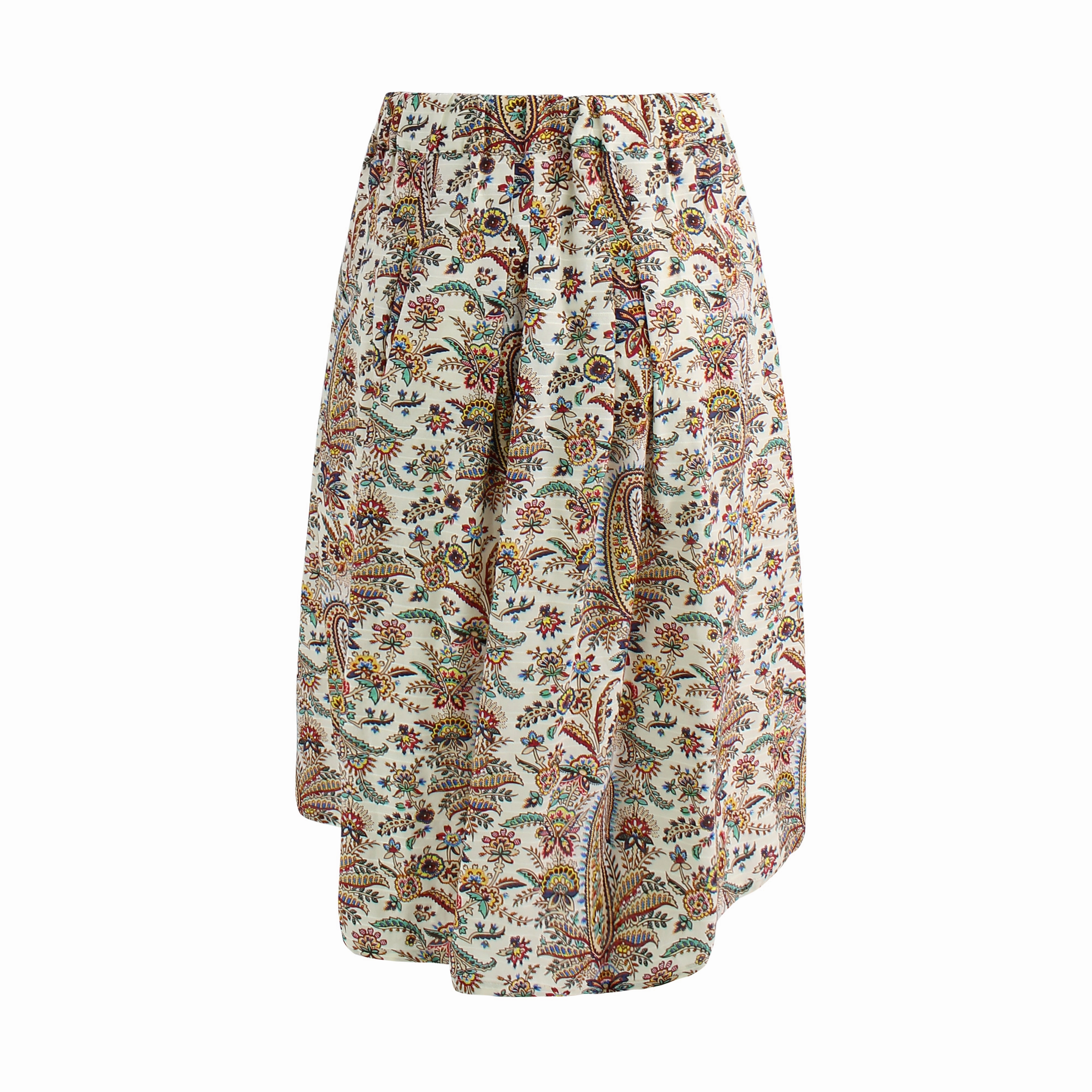 Etro High-Waist Paisley Print Skirt