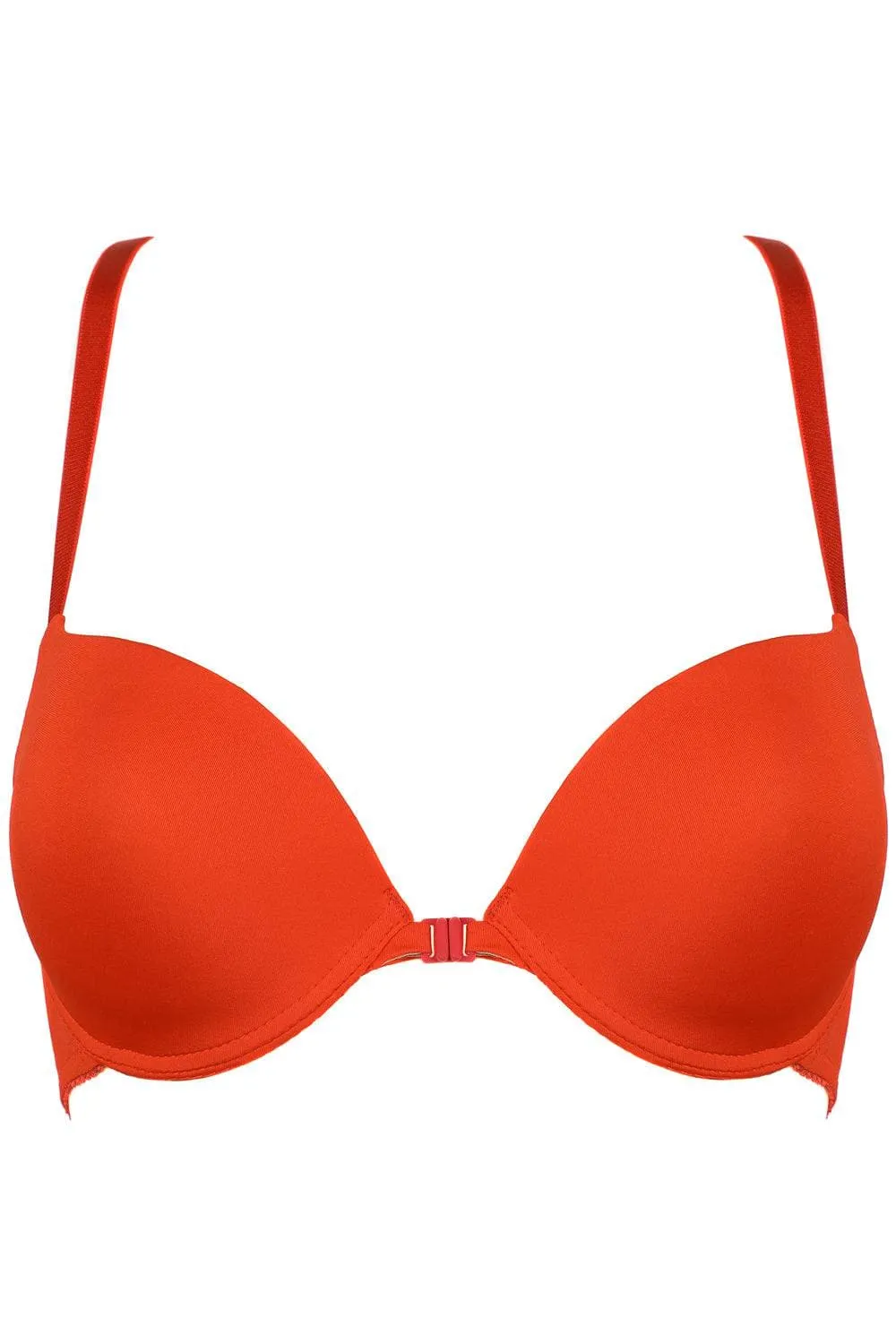French Connection Push Up Bra in Bright Red (B & C cup sizes)