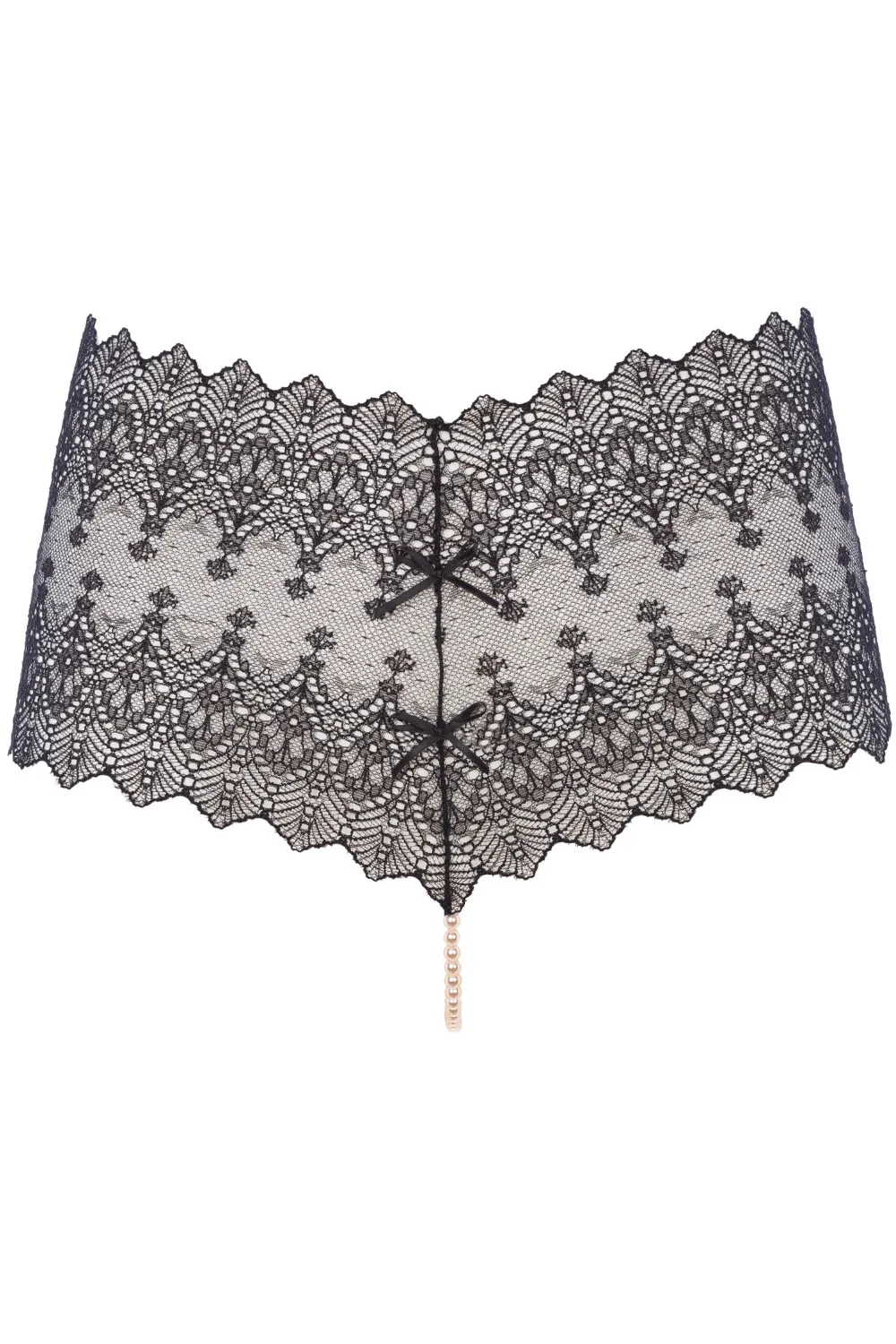 Geneva Pearl Panty Black