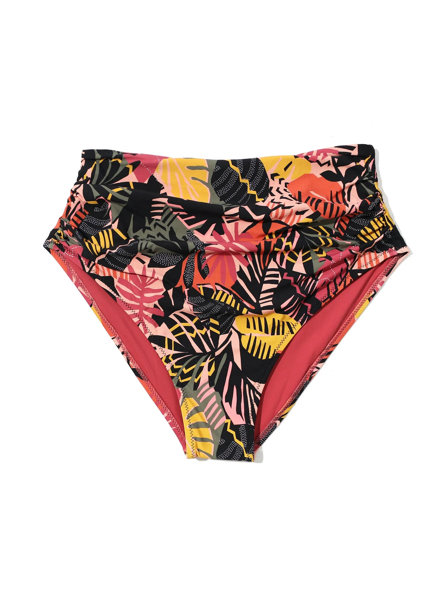 High Rise Cheeky Swimsuit Bottom Palm Springs