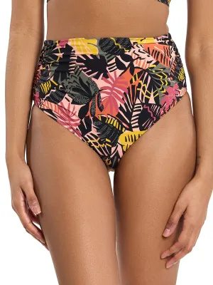 High Rise Cheeky Swimsuit Bottom Palm Springs