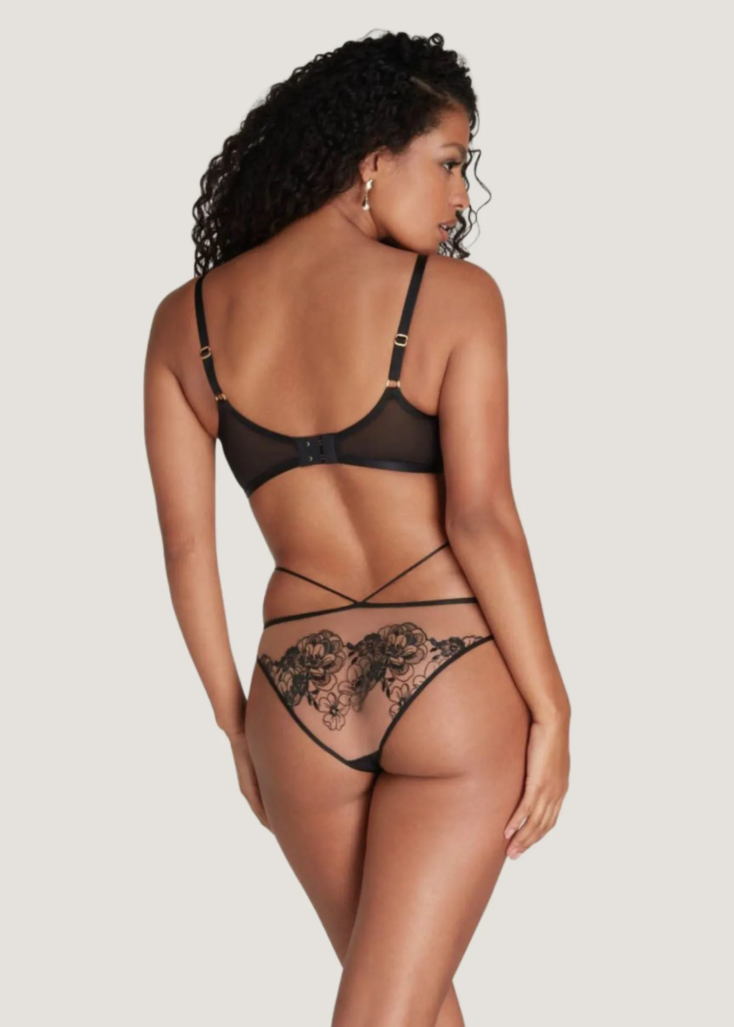 Kalia Bra (Black / Sand)