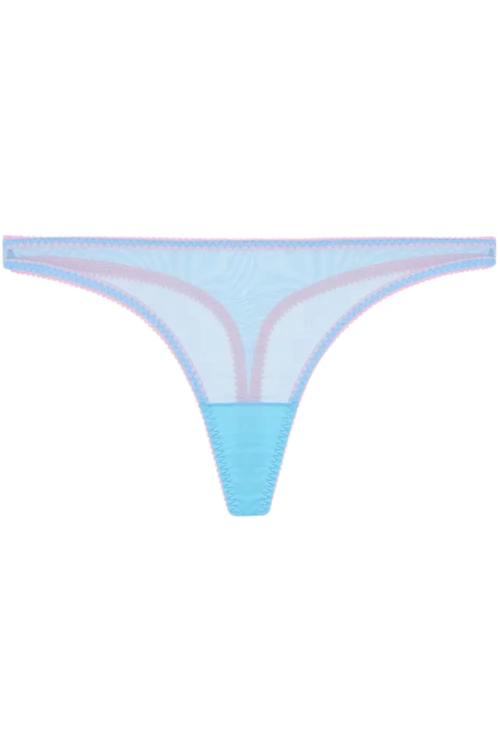 Layla Tulle Thong Pastel Blue