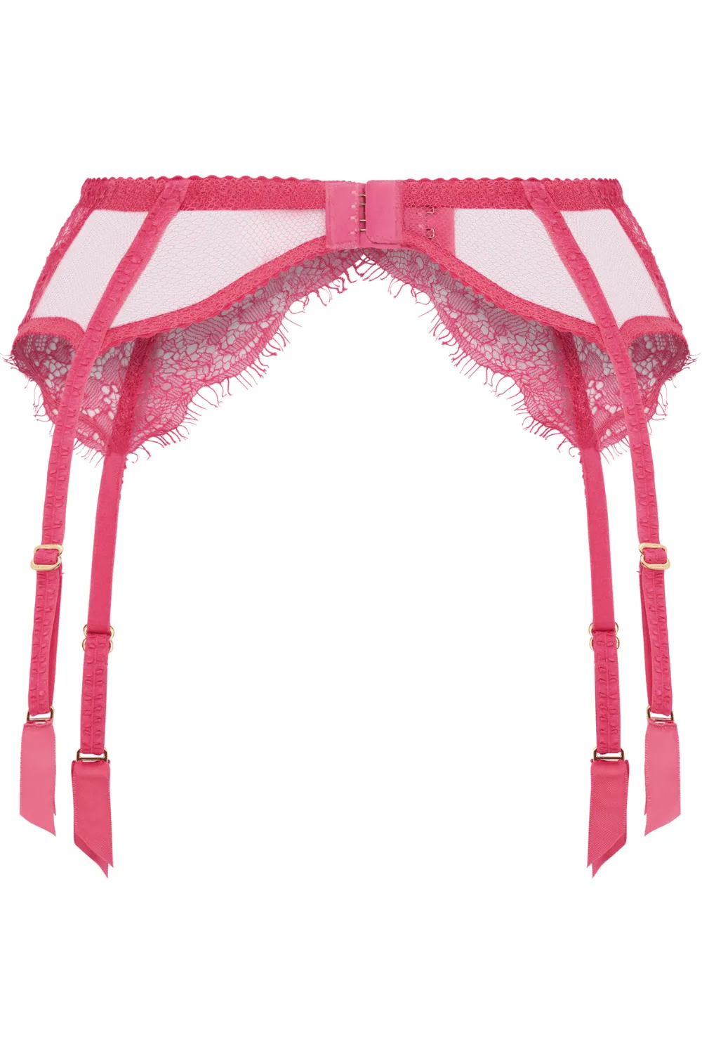 Lorna Lace Suspender Belt Fuchsia, Size 3 (UK 10)