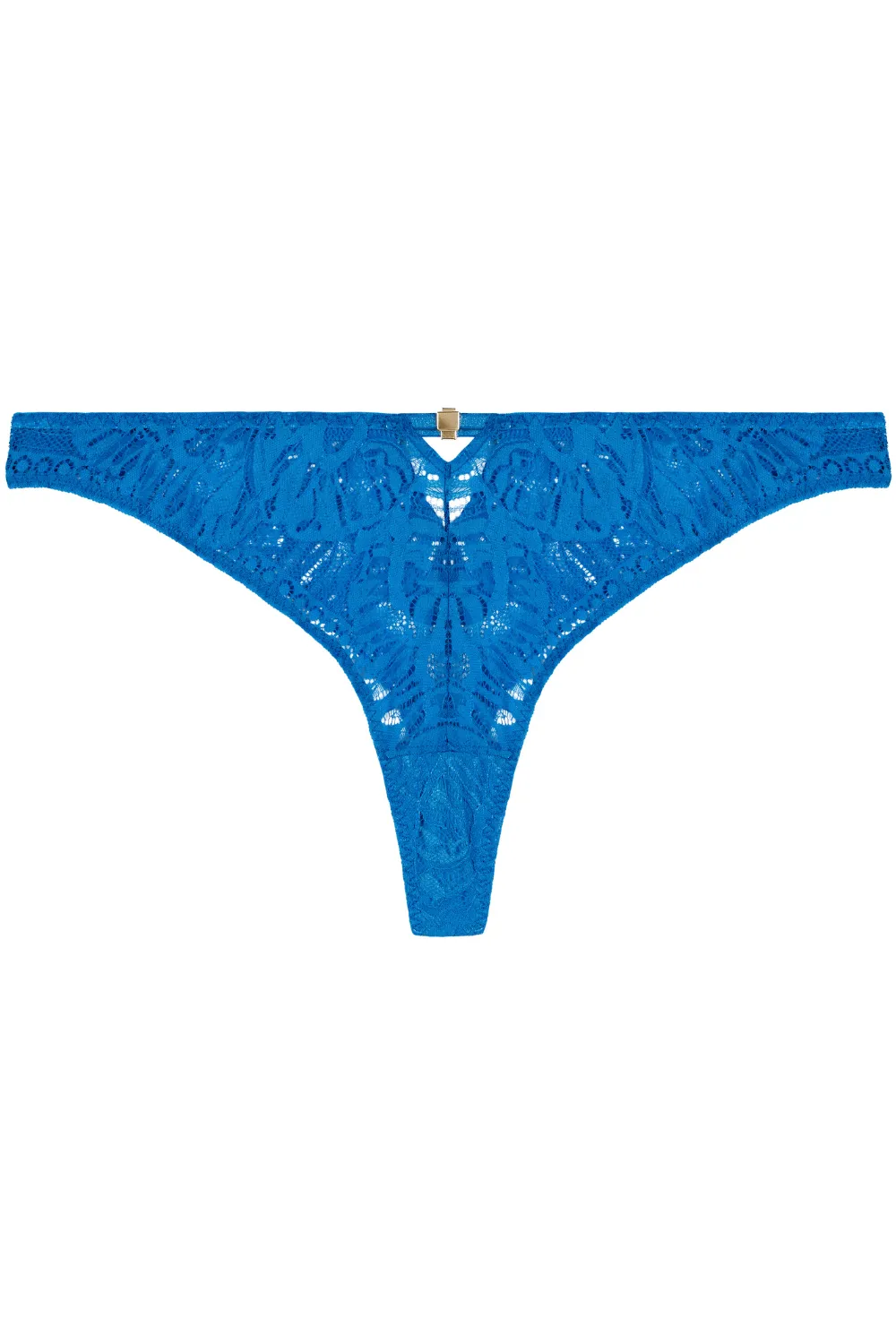 Love Soul Lace Tanga Thong in Blue
