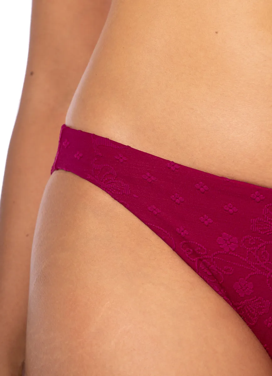 Maaji Bom Bom Pink Sublimity Regular Rise Classic Bikini Bottom