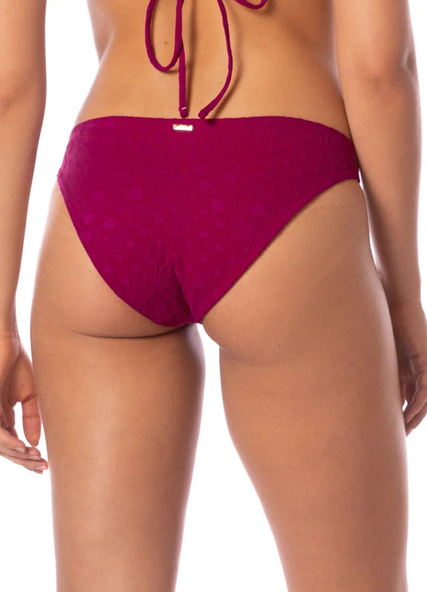 Maaji Bom Bom Pink Sublimity Regular Rise Classic Bikini Bottom
