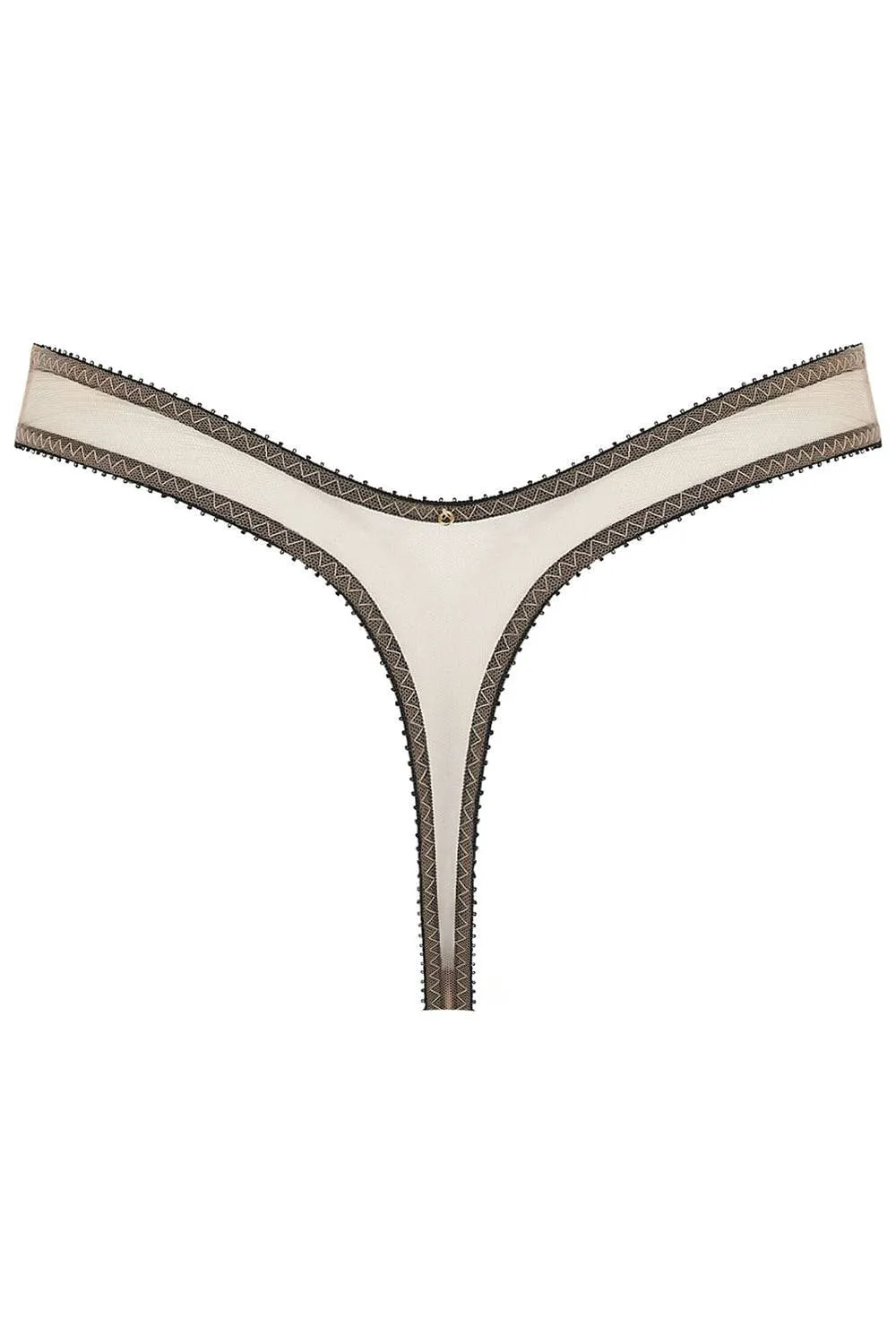 Marinette High Rise Thong in Illusion