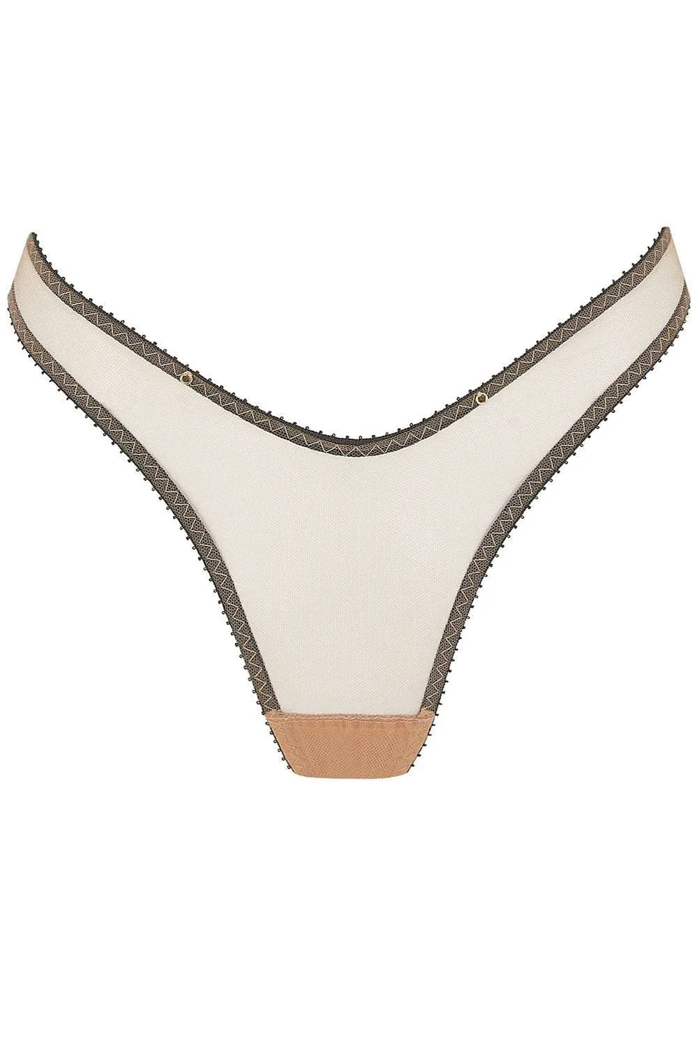 Marinette High Rise Thong in Illusion