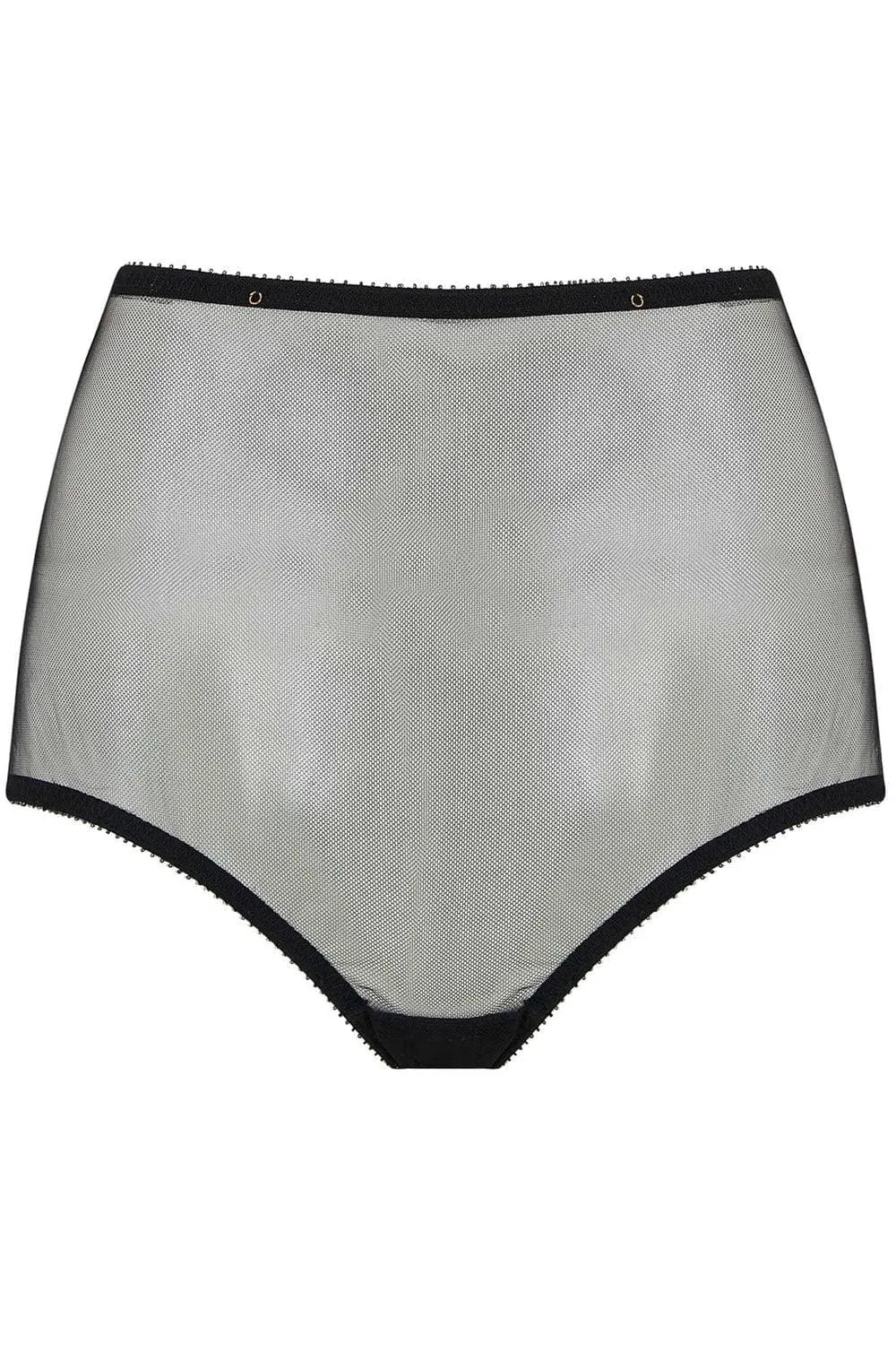 Marinette High Waist Brief in Black