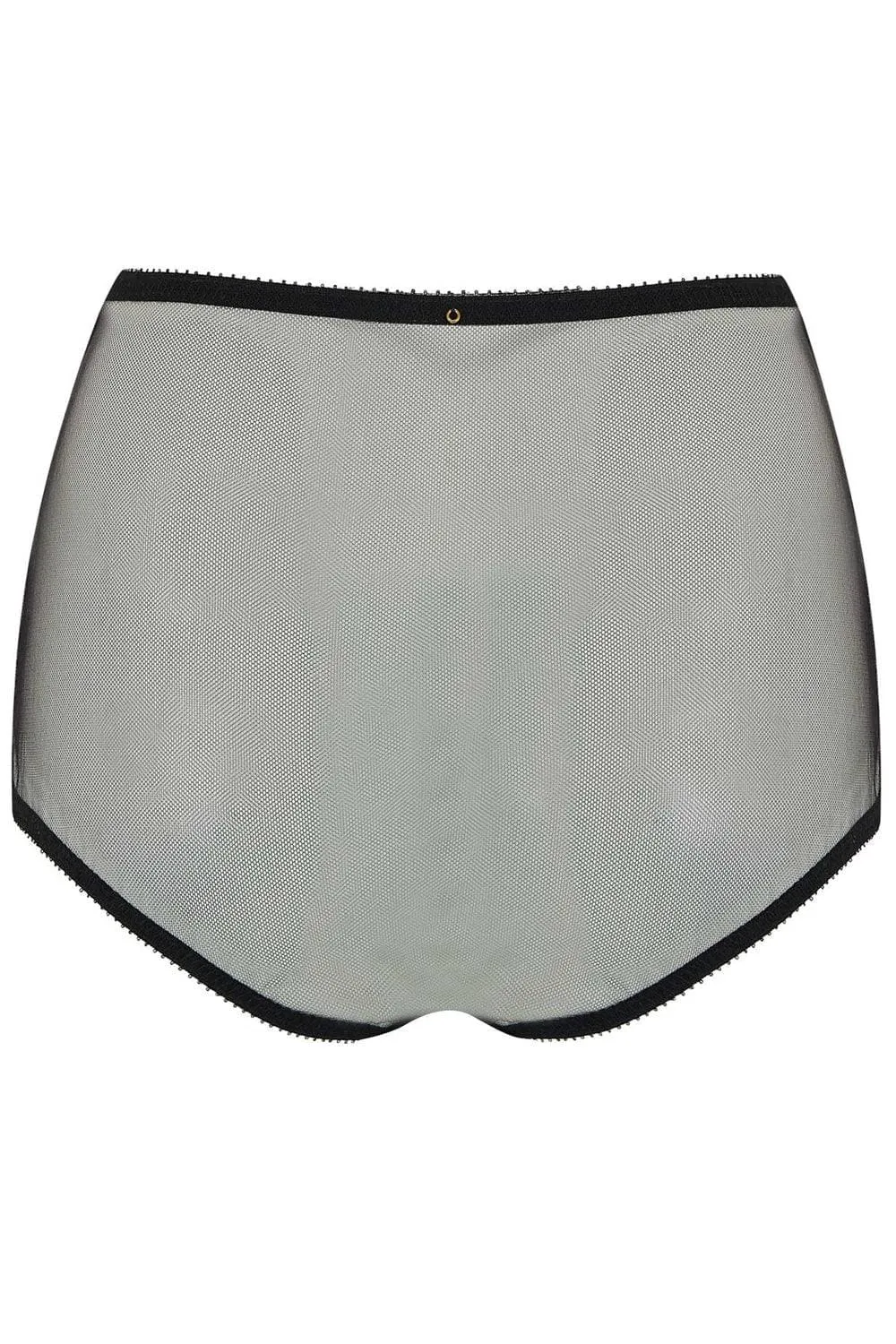 Marinette High Waist Brief in Black