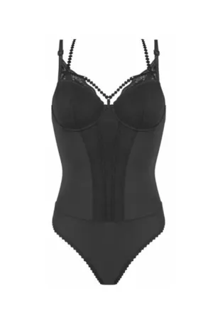 Mauritshuis Marble Black Balcony Body Suit