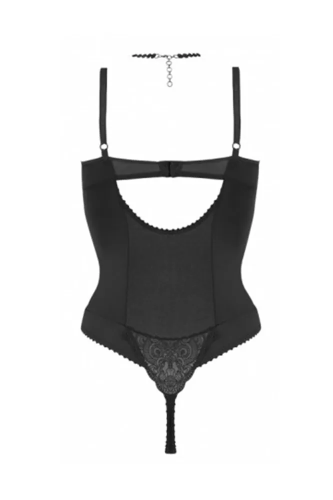 Mauritshuis Marble Black Balcony Body Suit