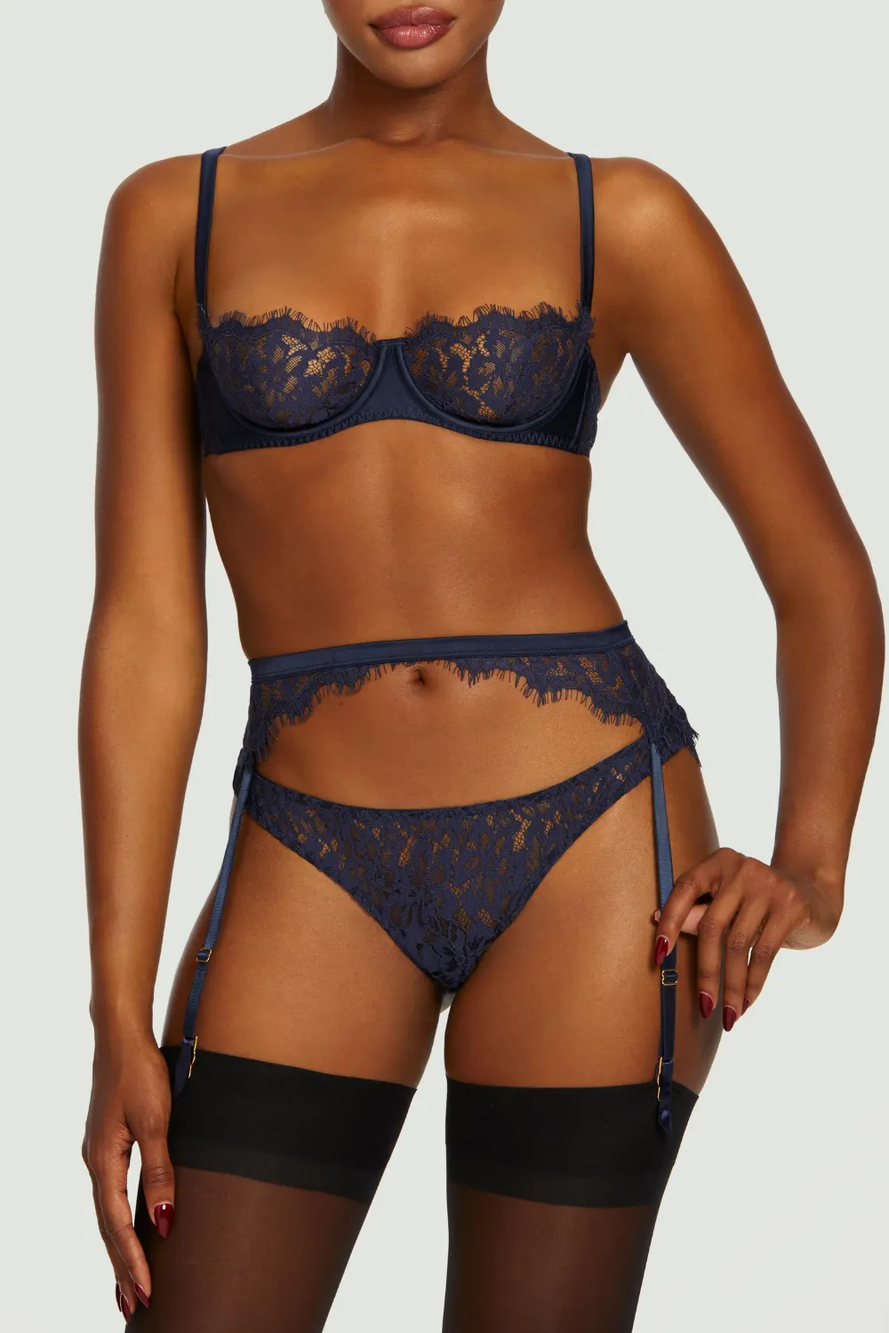 Muse - Beatrice Lace Suspender Belt