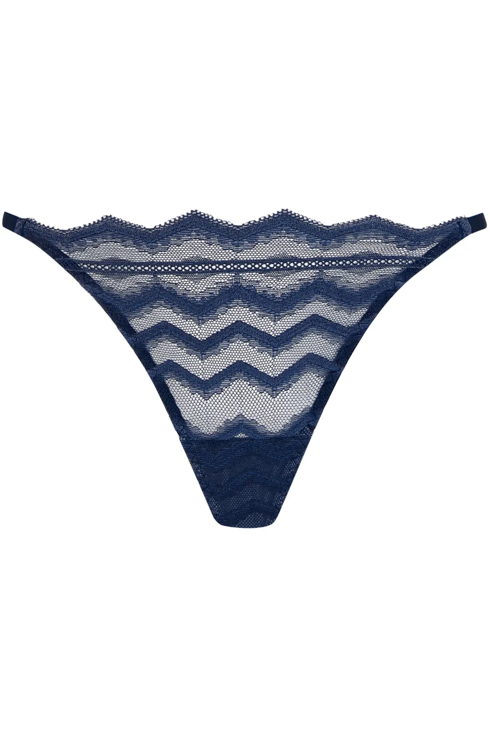 Muse - Margot G String in Navy, Size XL (UK 14-16)