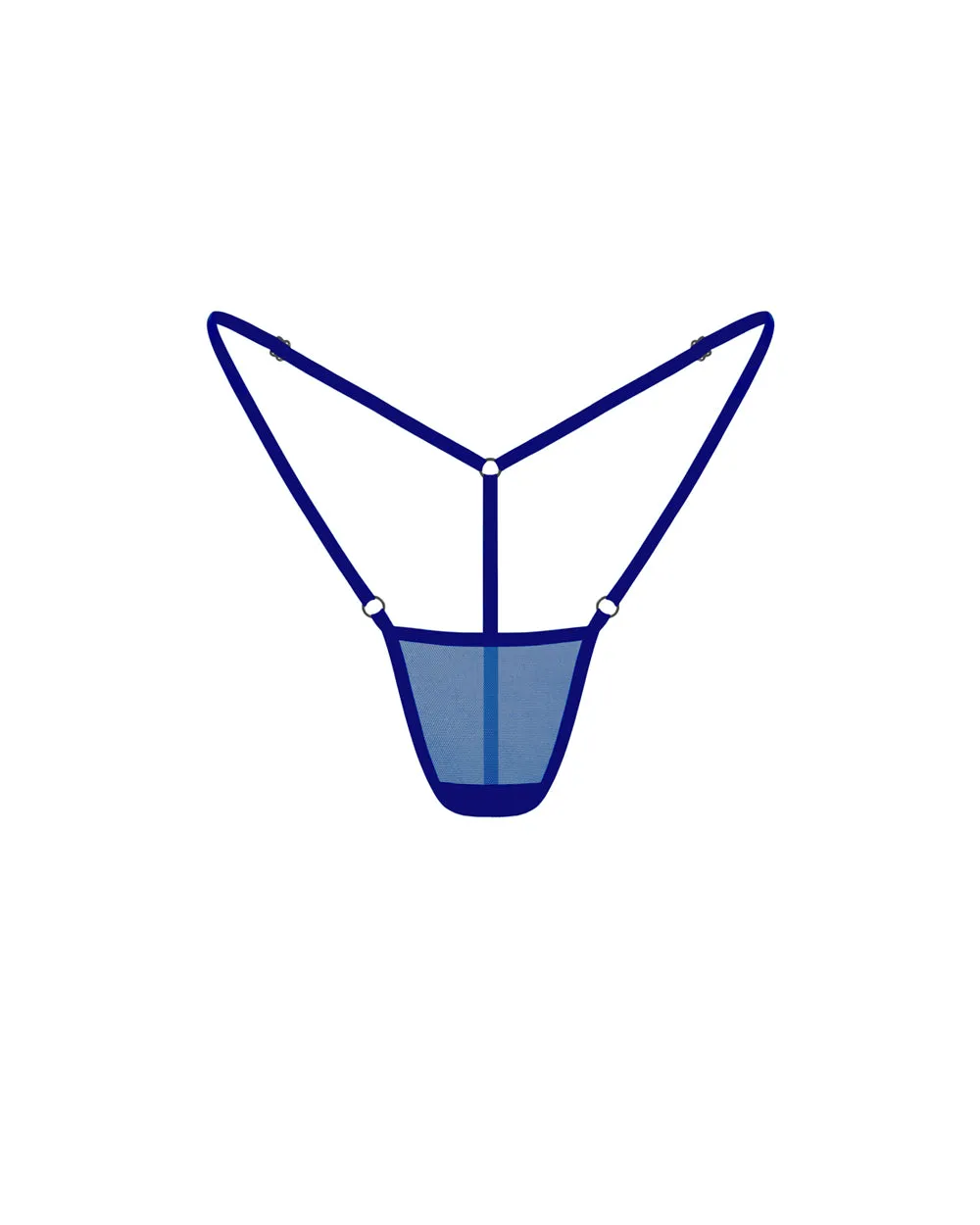Panties "Saylor" Electric Blue