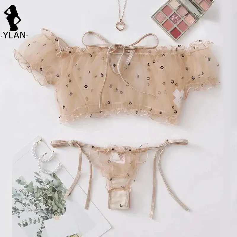 #PB Mesh Lingerie Bandage Set