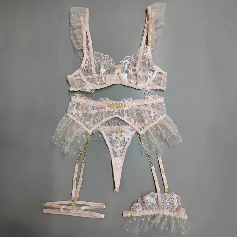 #PB Polka Dot Lingerie Set