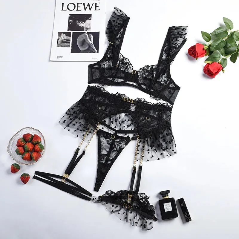 #PB Polka Dot Lingerie Set