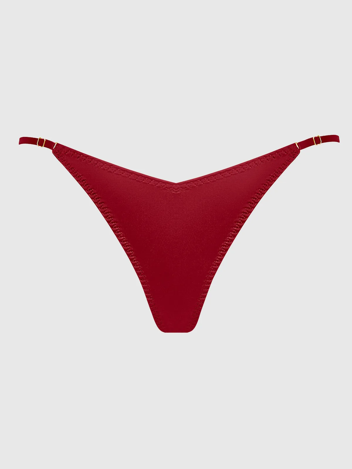 Petra Slider Side Satin Thong