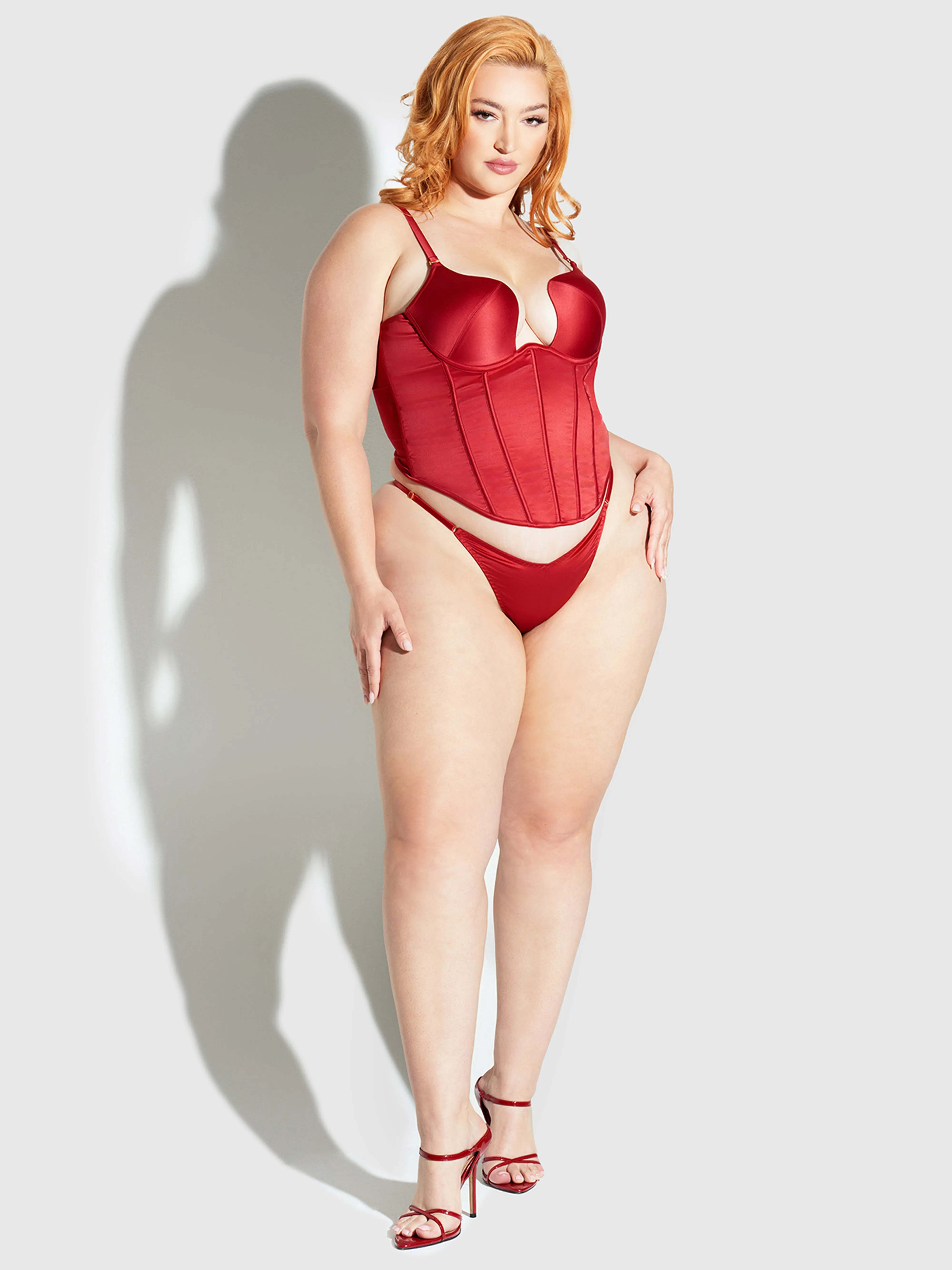 Petra Slider Side Satin Thong