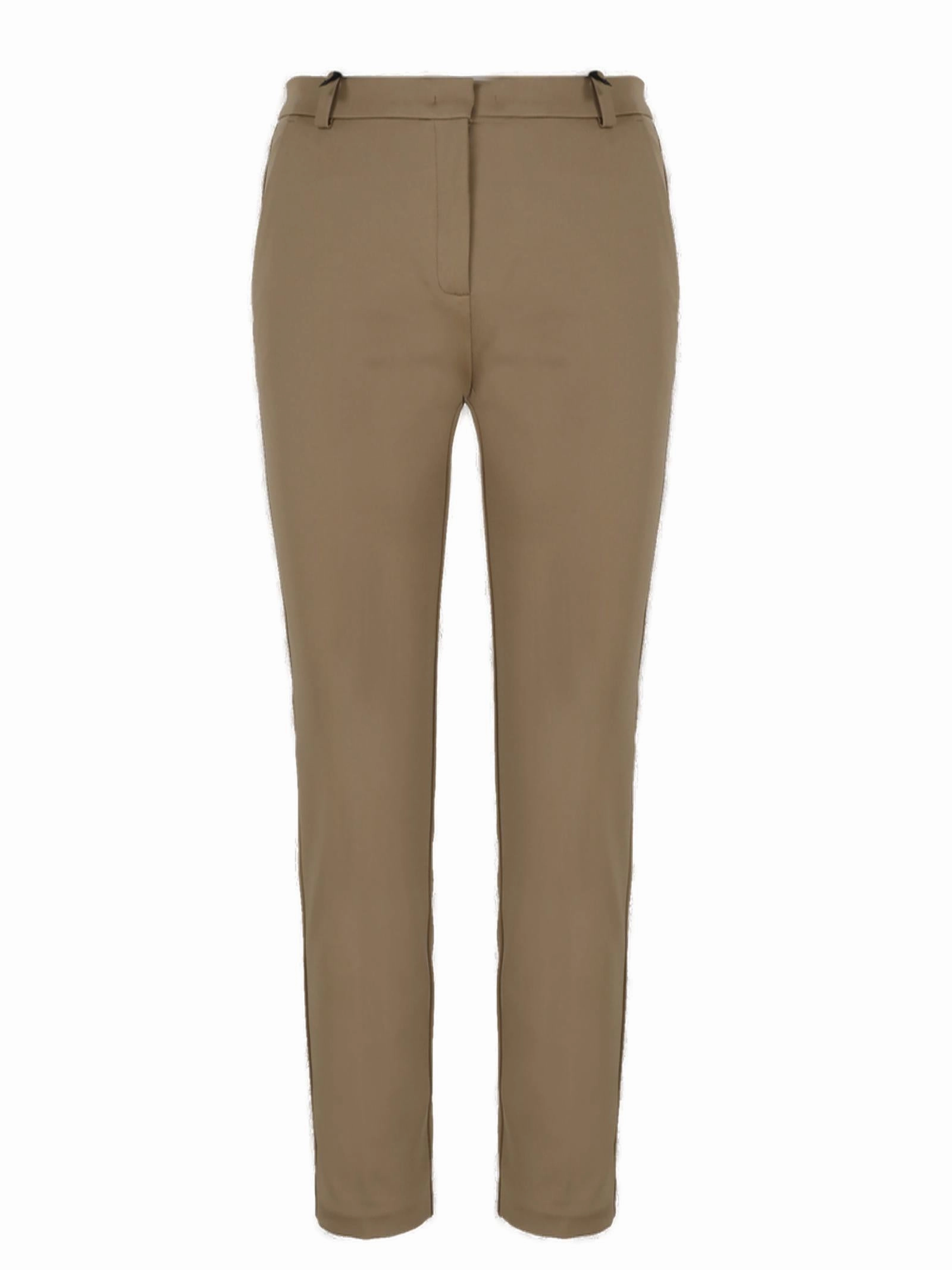 Pinko Mid-Rise Straight Leg Cigarette Pants