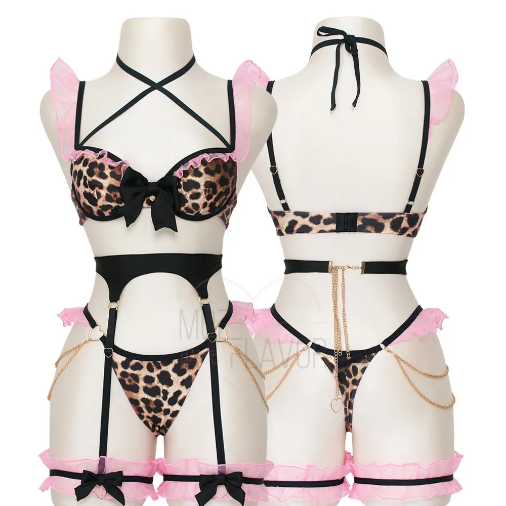Pre-Order Gyaru Garter Lingerie Set