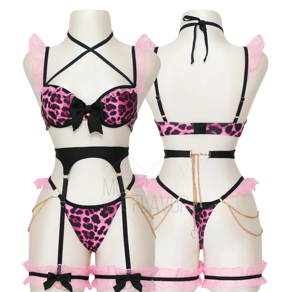Pre-Order Gyaru Garter Lingerie Set