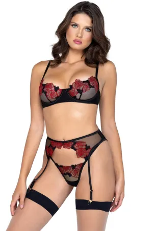 Rosa bella garter lingerie