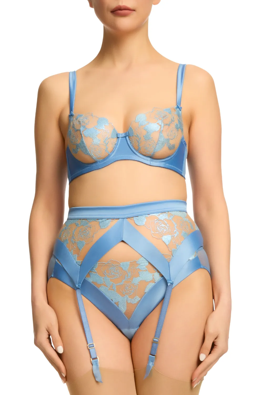 Rosabelle Brief in Ethereal Blue